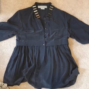 Alexander Wang button up with gold details